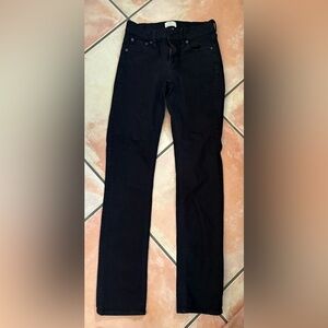 J. Crew Women's Black Skinny Jeans